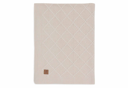 Jollein Decke - Check Knit Oatmeal Studio