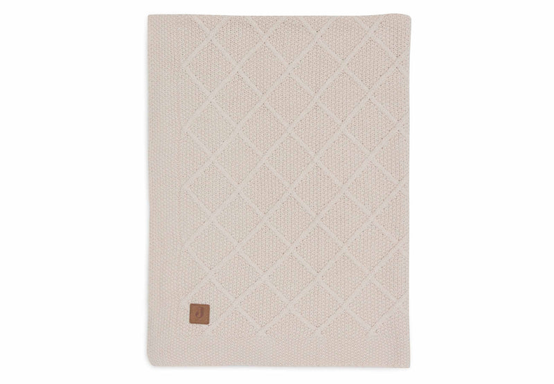 Jollein Decke - Check Knit Oatmeal Studio