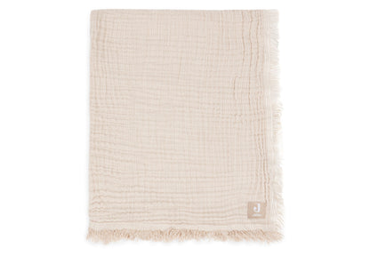 Jollein Decke - Hydrophil Fringe - Stripe Biscuit Studio