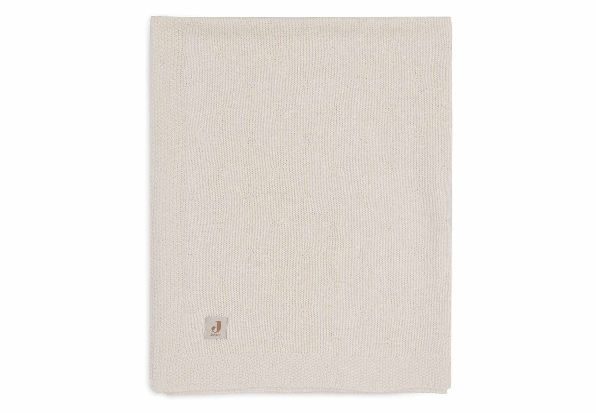 Jollein Decke - Cosy Knit Ivory Studio