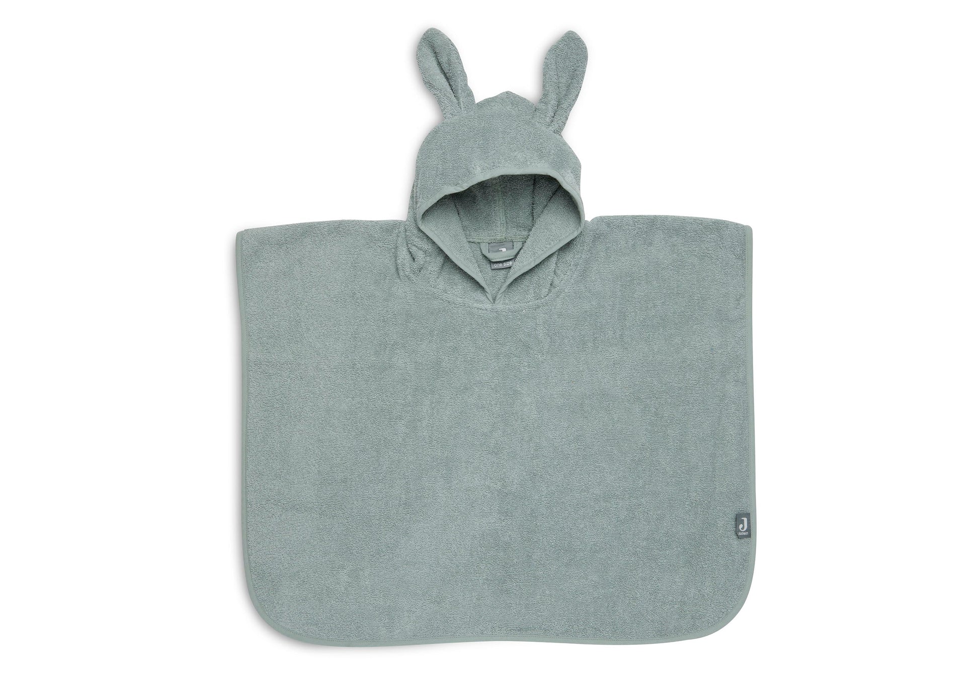 Jollein Badeponcho - Frottee - Ash Green — Detailansicht 2