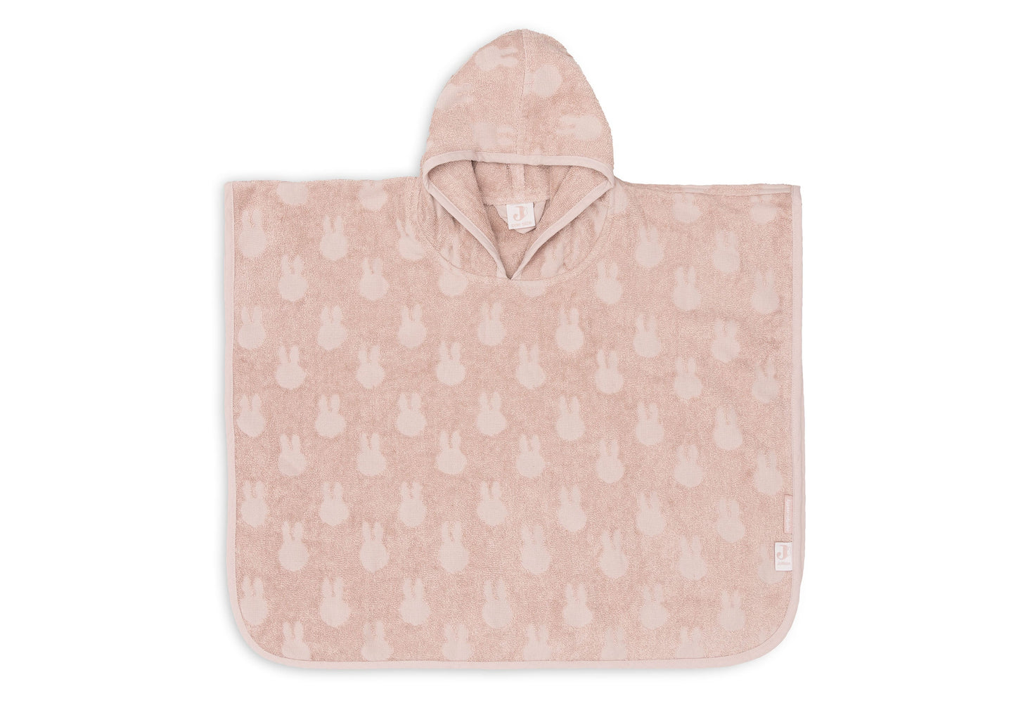 Jollein Badeponcho Frottee - Miffy Jacquard - Sea Green — Detailansicht 3