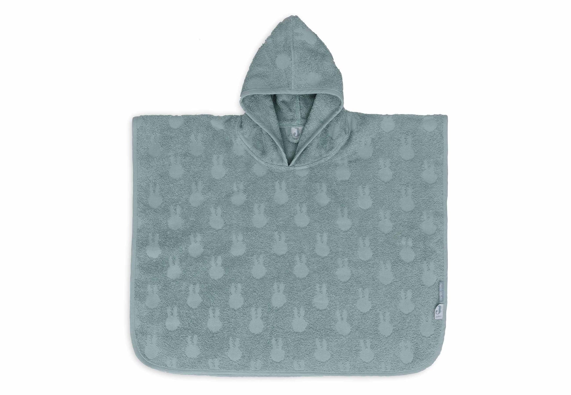 Jollein Badeponcho Frottee - Miffy Jacquard - Olive Green — Detailansicht 4