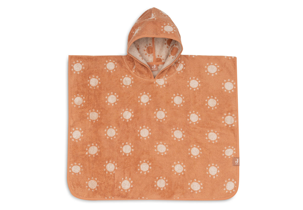 Jollein Badeponcho Frottee - Jacquard - Blush — Hauptansicht