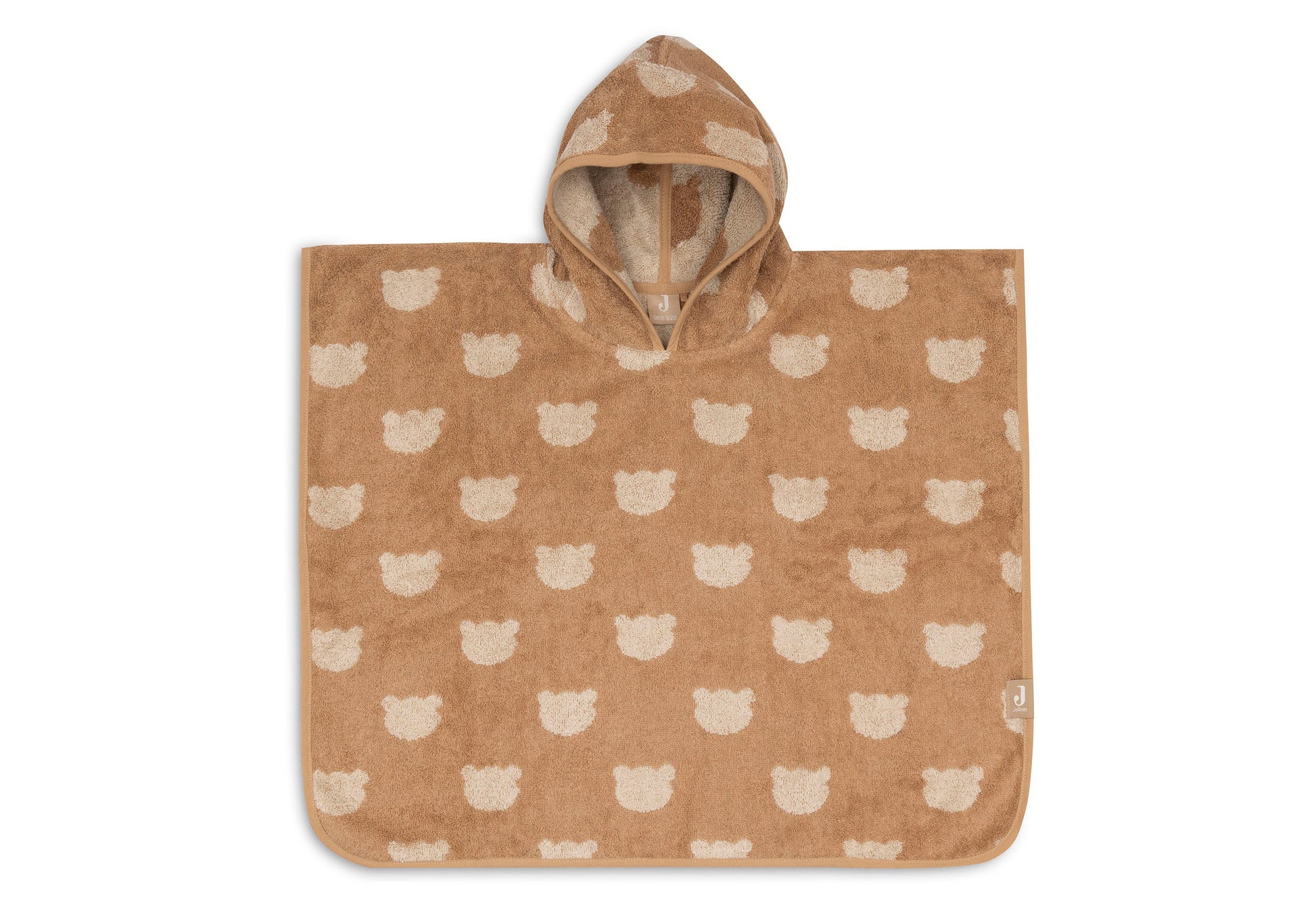 Jollein Badeponcho Frottee - Jacquard - Blush — Detailansicht 3