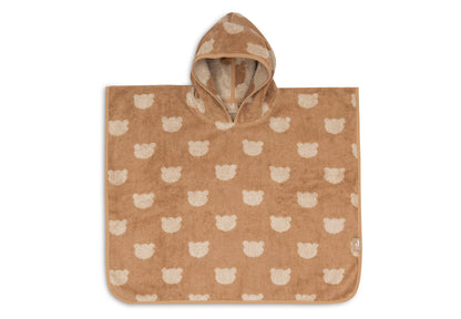 Jollein Badeponcho Frottee - Jacquard - Blush — Detailansicht 3