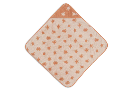 Kapuzenhandtuch Frottee 75x75cm - Jacquard