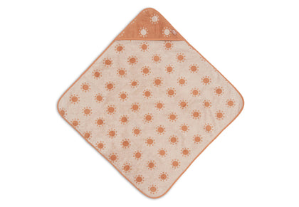 Kapuzenhandtuch Frottee 75x75cm - Jacquard