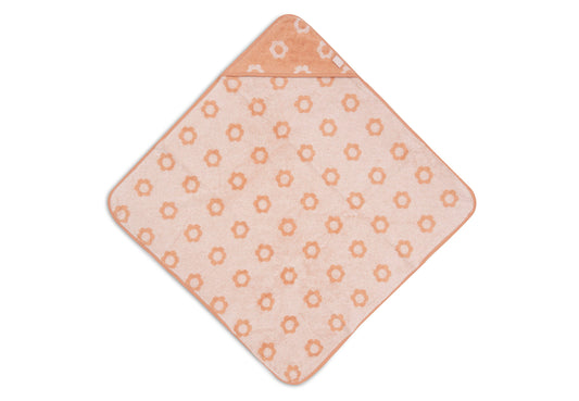 Kapuzenhandtuch Frottee 75x75cm - Jacquard