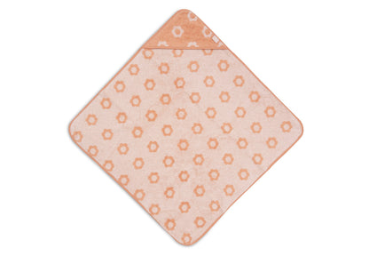 Kapuzenhandtuch Frottee 75x75cm - Jacquard