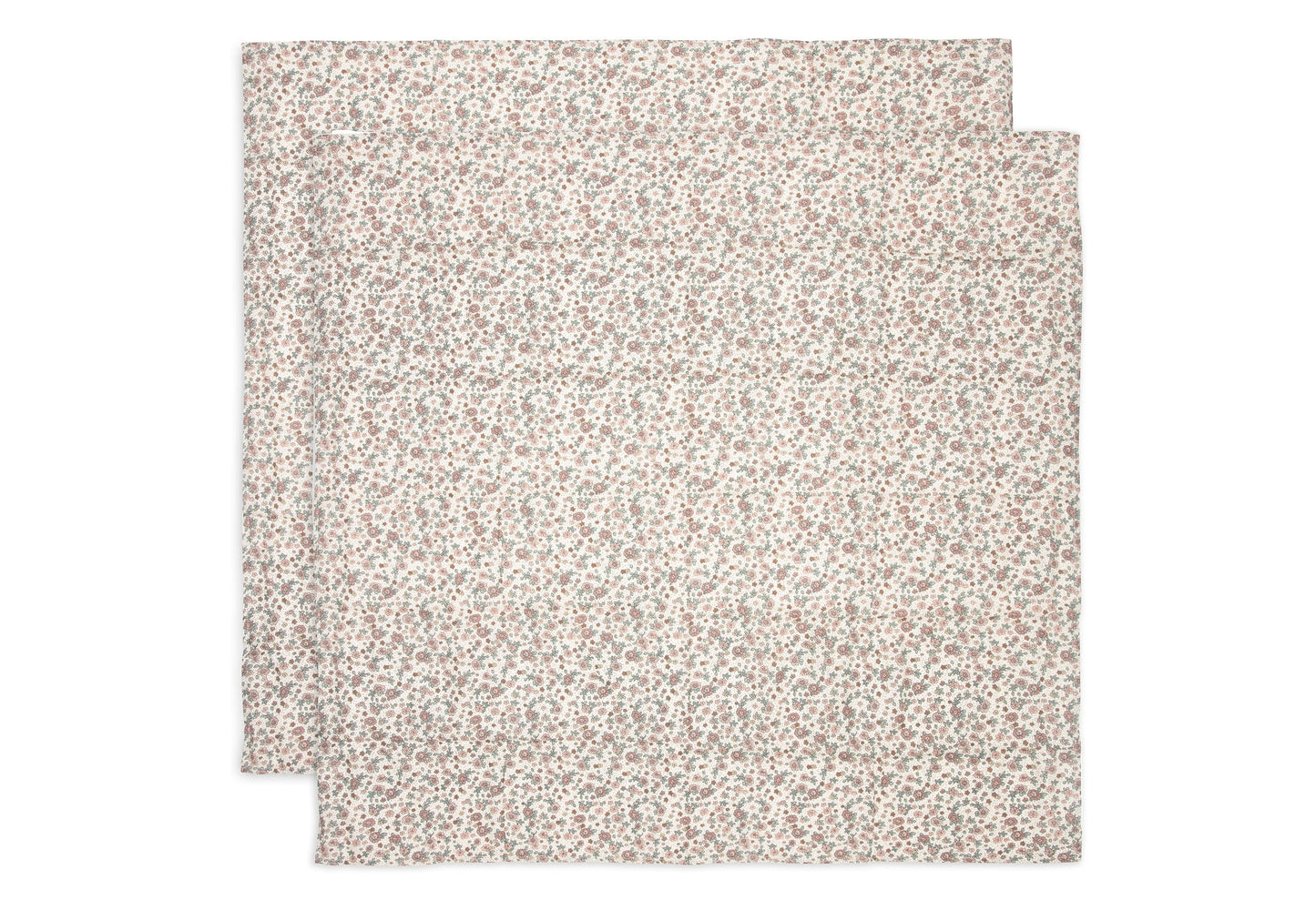 Jollein Mullwindeln Hydrophil 115x115cm - Retro Flowers - 2 Stück Studio