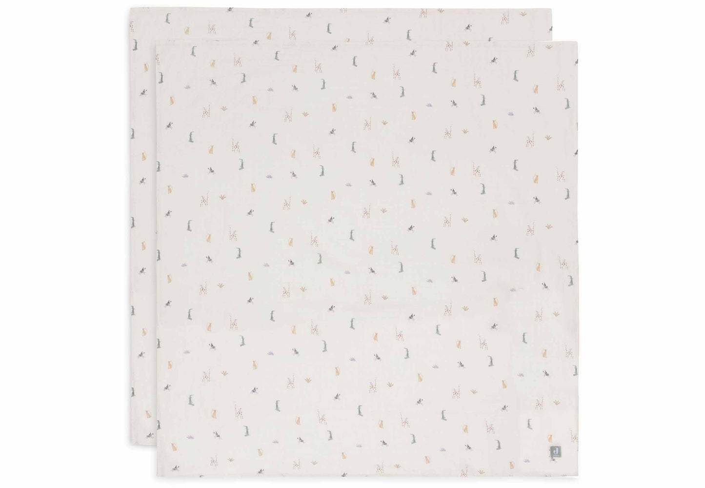 Jollein Mullwindeln Hydrophil 115x115cm - Jungle Jambo - 2 Stück Studio