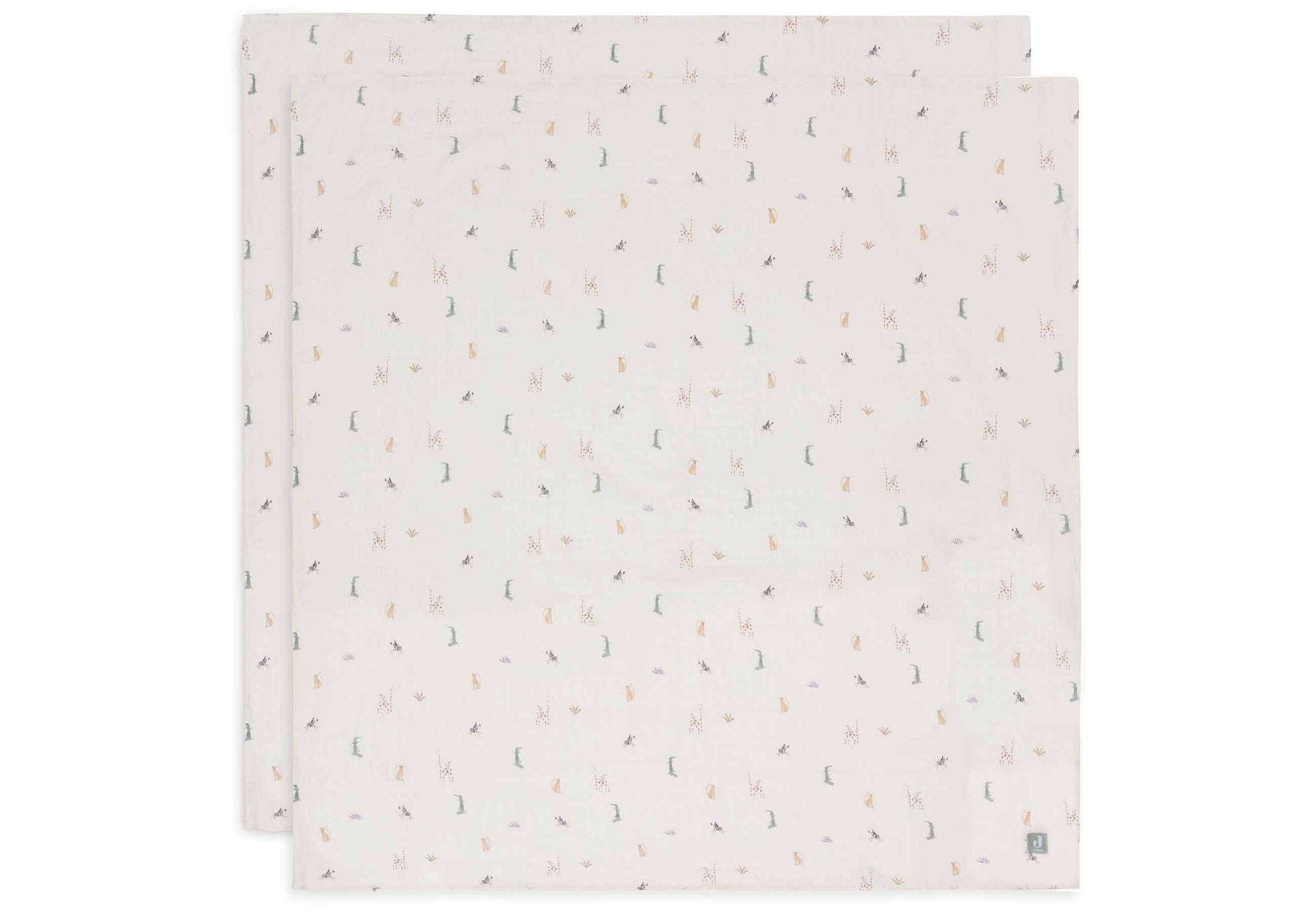 Jollein Mullwindeln Hydrophil 115x115cm - Jungle Jambo - 2 Stück Studio
