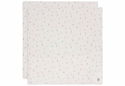 Jollein Mullwindeln Hydrophil 115x115cm - Jungle Jambo - 2 Stück