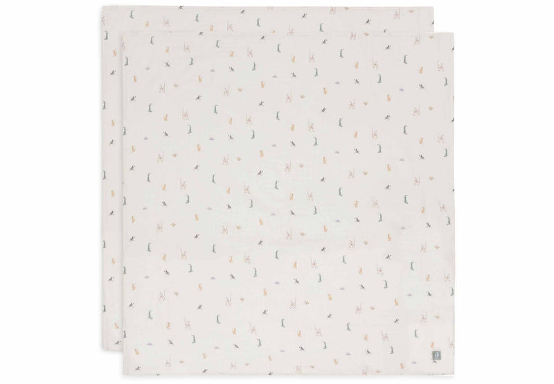 Jollein Mullwindeln Hydrophil 115x115cm - Jungle Jambo - 2 Stück Studio