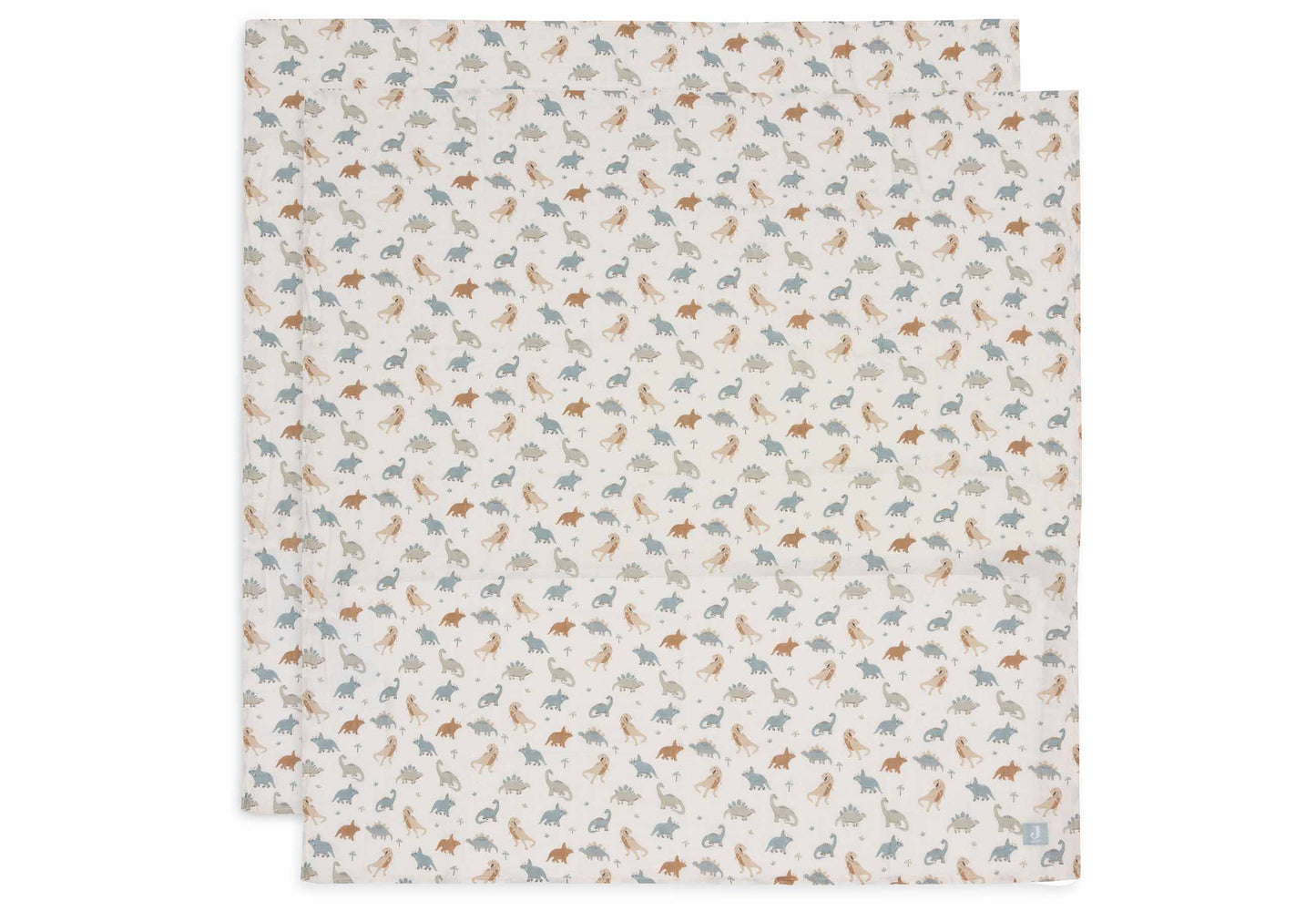 Jollein Mullwindeln 115x115cm - Roarsome - 2 Stück Studio