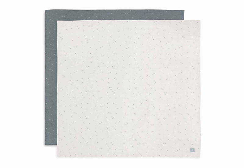 Jollein Mullwindeln 115x115cm Twinkling - 2 Stück Sea Green Studio