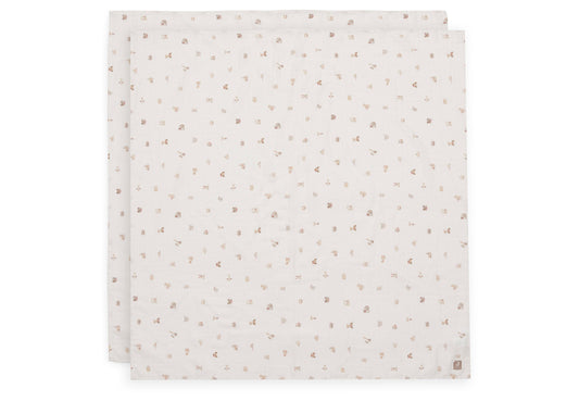 Mullwindeln Hydrophil 115x115cm - Animal Friends - 2 Stück