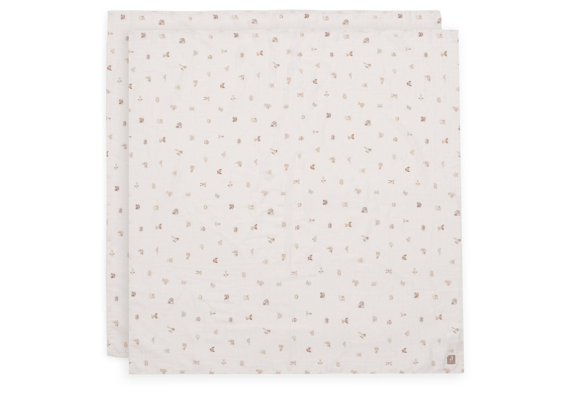 Mullwindeln Hydrophil 115x115cm - Animal Friends - 2 Stück