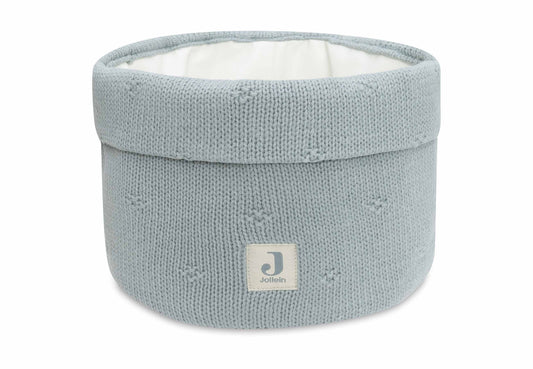 Jollein Pflegekörbchen - Cosy Knit Sea Green Studio