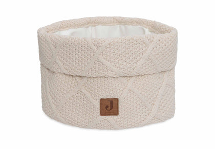 Jollein Pflegekörbchen - Check Knit Oatmeal