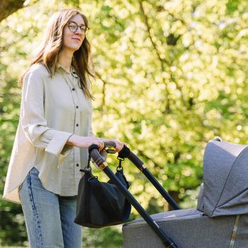 done by deer Kinderwagentasche schwarz inkl. Kinderwagenhaken 7043880