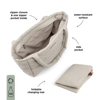 done by deer gesteppte Wickeltasche Tote Bag sand 7043999