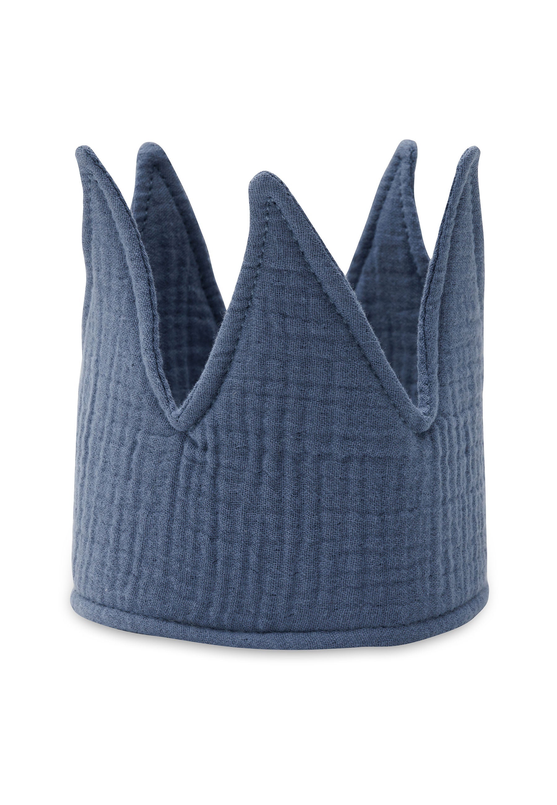 Jollein Geburtstagskrone - Frottee Jeans Blue Studio