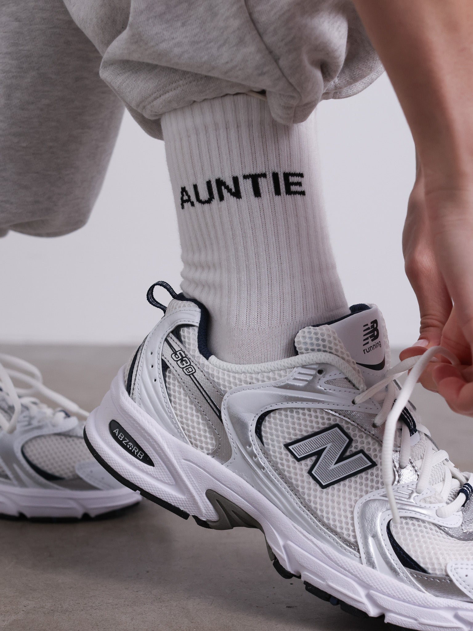 Famvibes Auntie Original Socken weiß