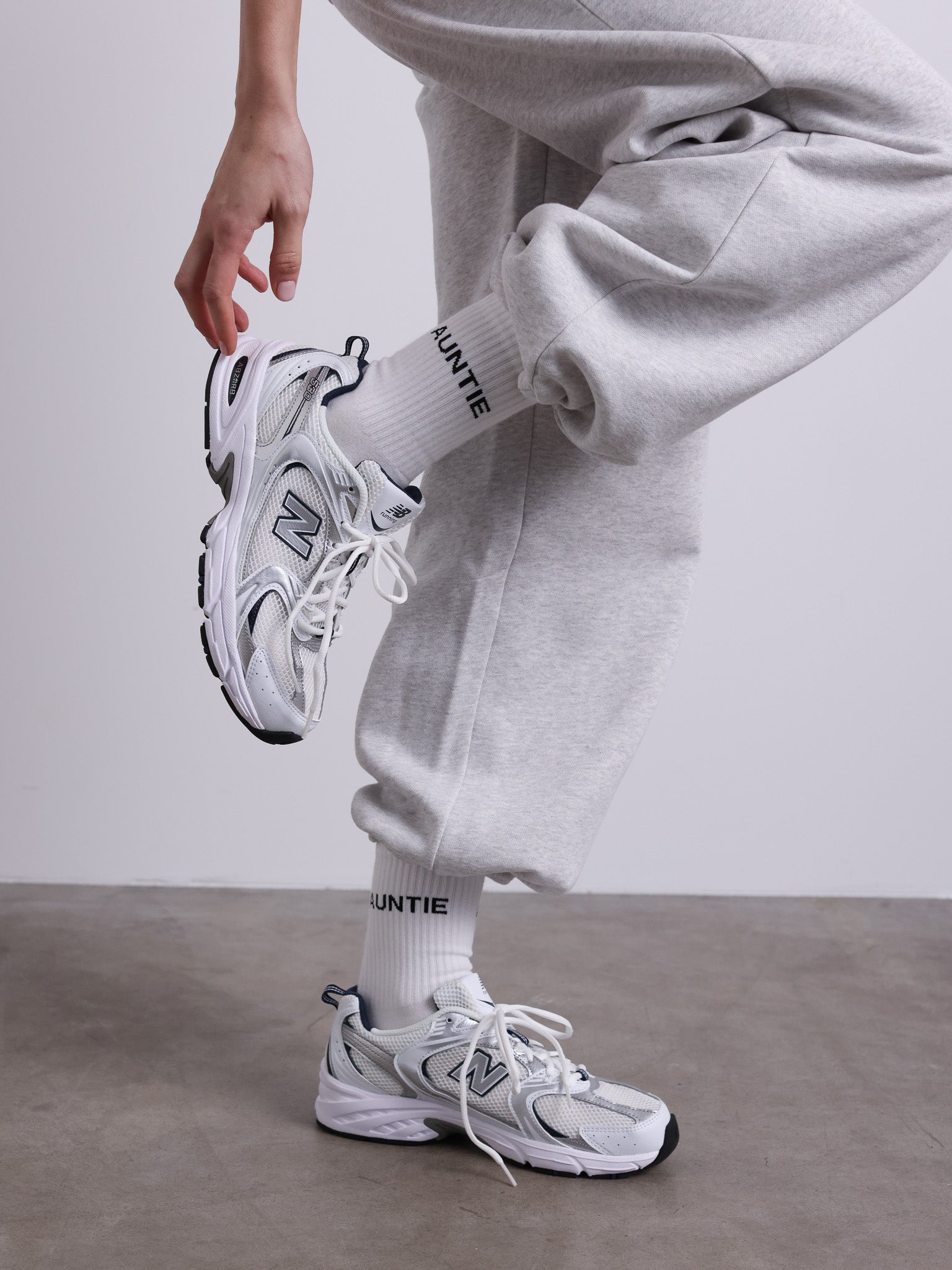 Famvibes Auntie Original Socken weiß