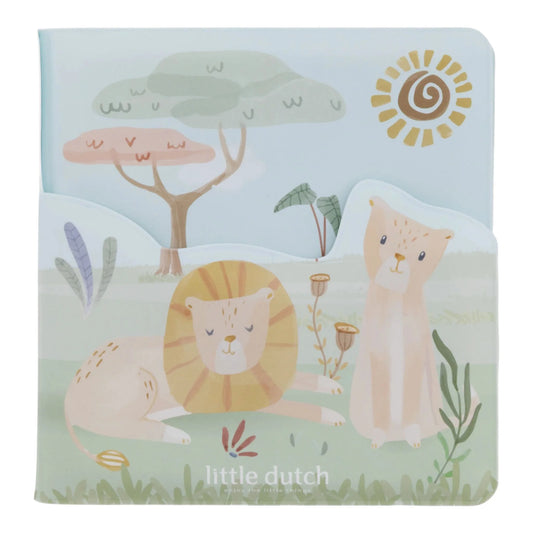 Little Dutch Badebuch Grün Safari Friends Vorderansicht