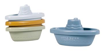 Little Dutch Stapelbare Badebötchen Blau Sailors Bay
