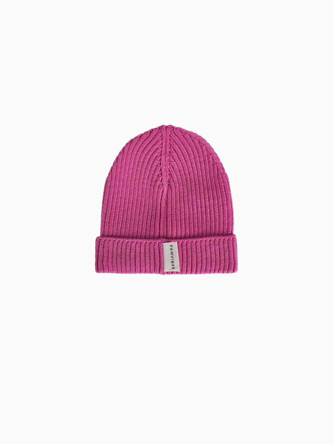 Famvibes Beanie Snuggly Adult Happy Pink