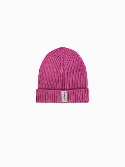 Famvibes Beanie Snuggly Adult Happy Pink