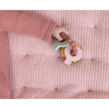 Little Dutch rosa Beißspielzeug Schlüsselbund