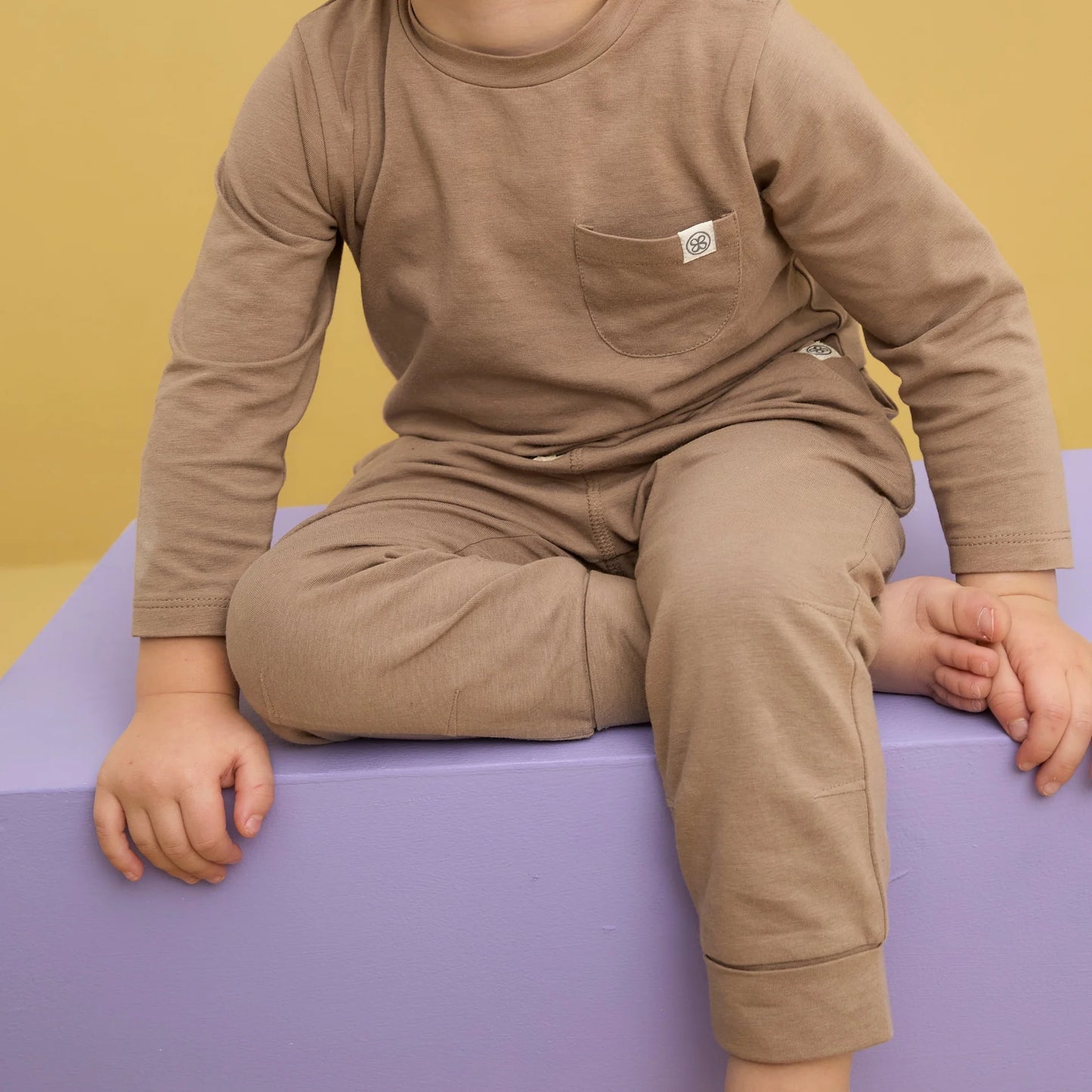 Cloby Jogginghose in Peanut Brown – UPF 50+