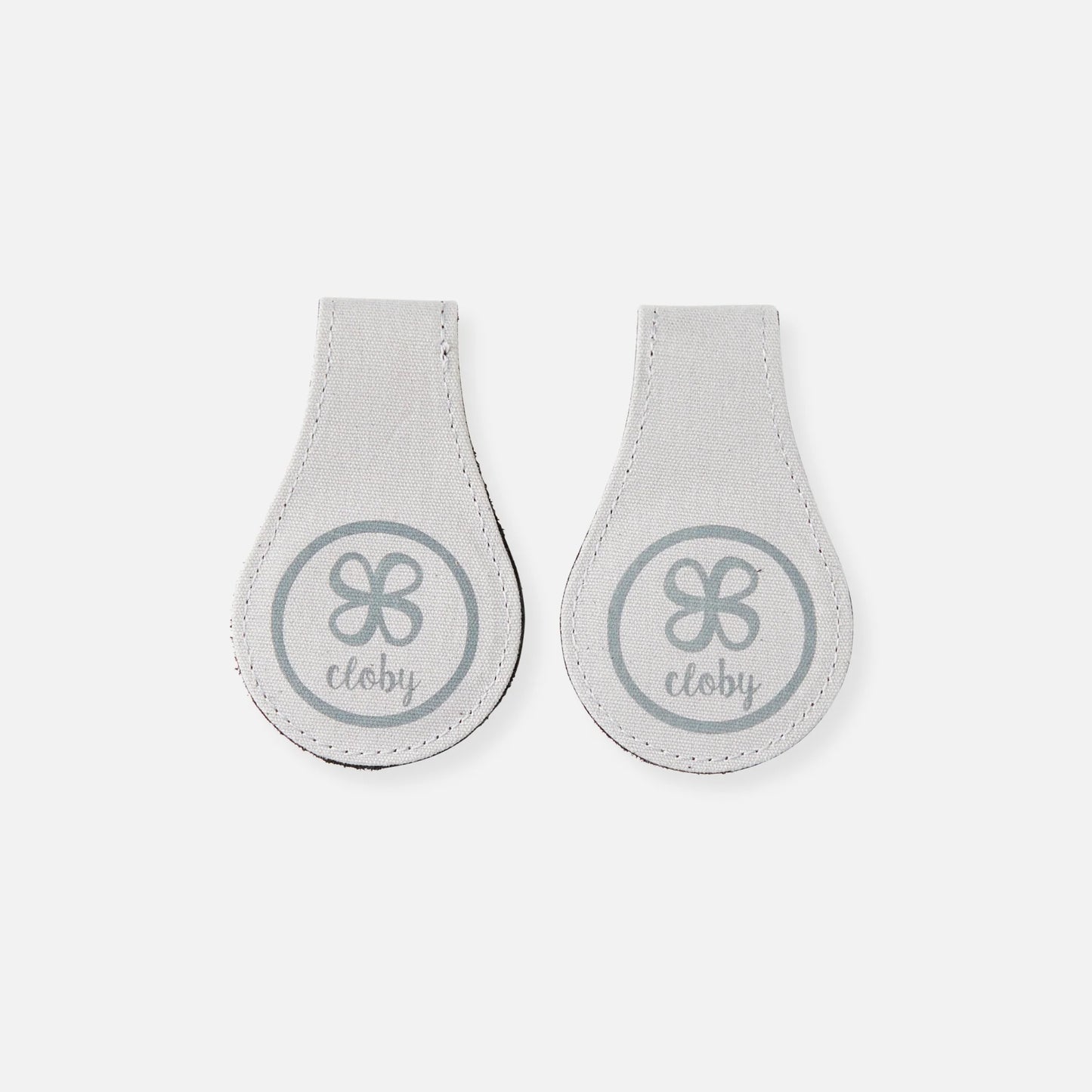 Cloby Magnet-Clips 2er Set Leder schwarz Funktionen Detail