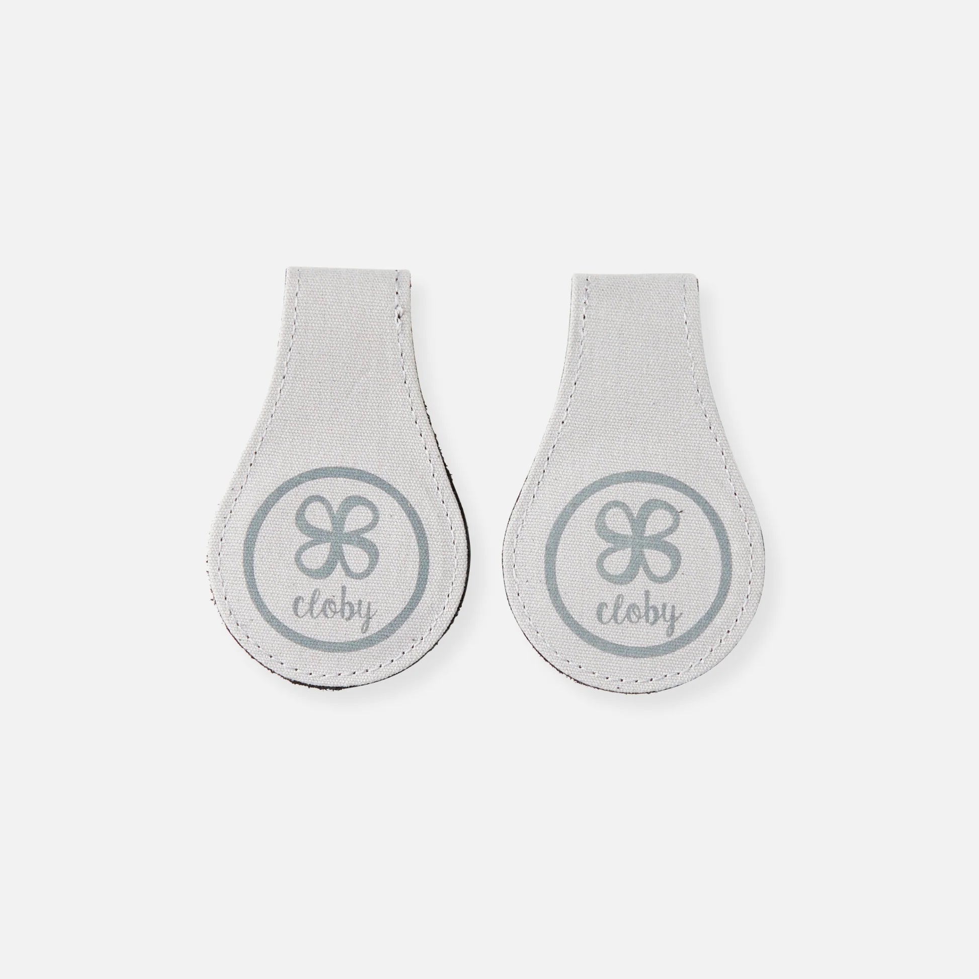 Cloby Magnet-Clips 2er Set Leder schwarz Funktionen Detail