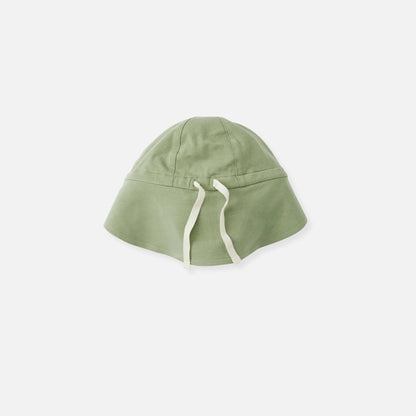 Cloby Sonnenhut in Olive Green/Sandy Beach – UPF 50+