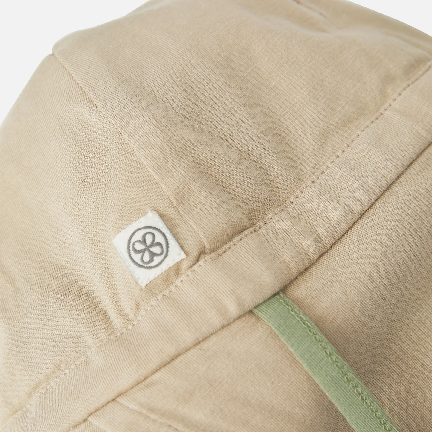 Cloby Sonnenhut in Olive Green/Sandy Beach – UPF 50+