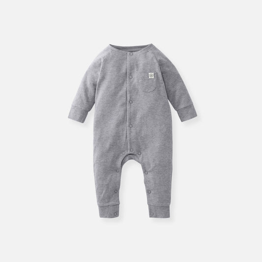 Cloby Strampler mit UV Schutz grau