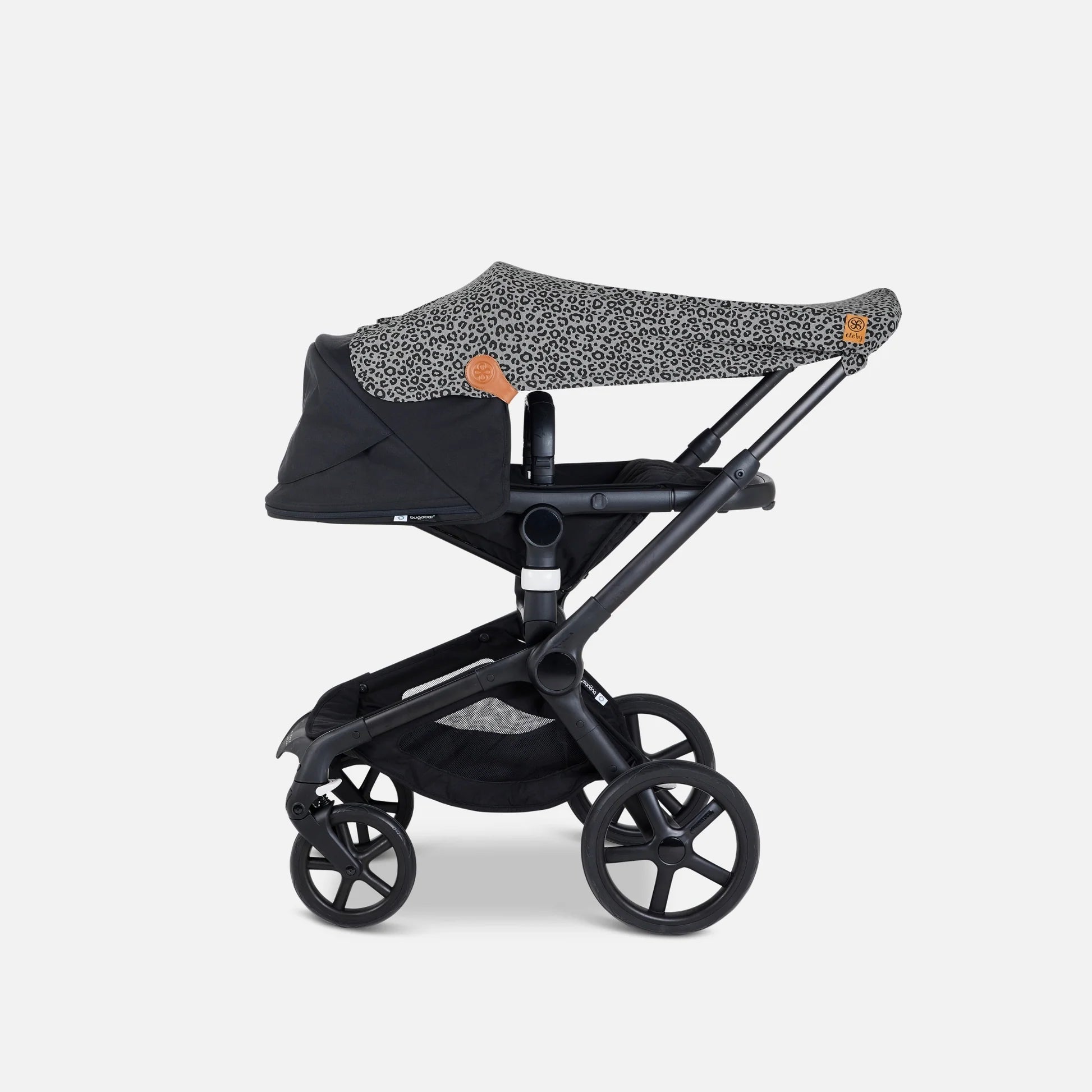 Cloby UV-Decke Leopard Grey Detailansicht