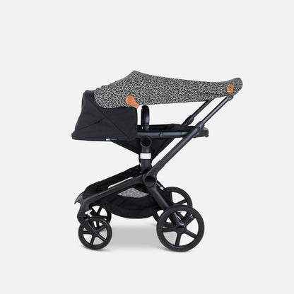 Cloby UV-Decke Leopard Grey Detailansicht
