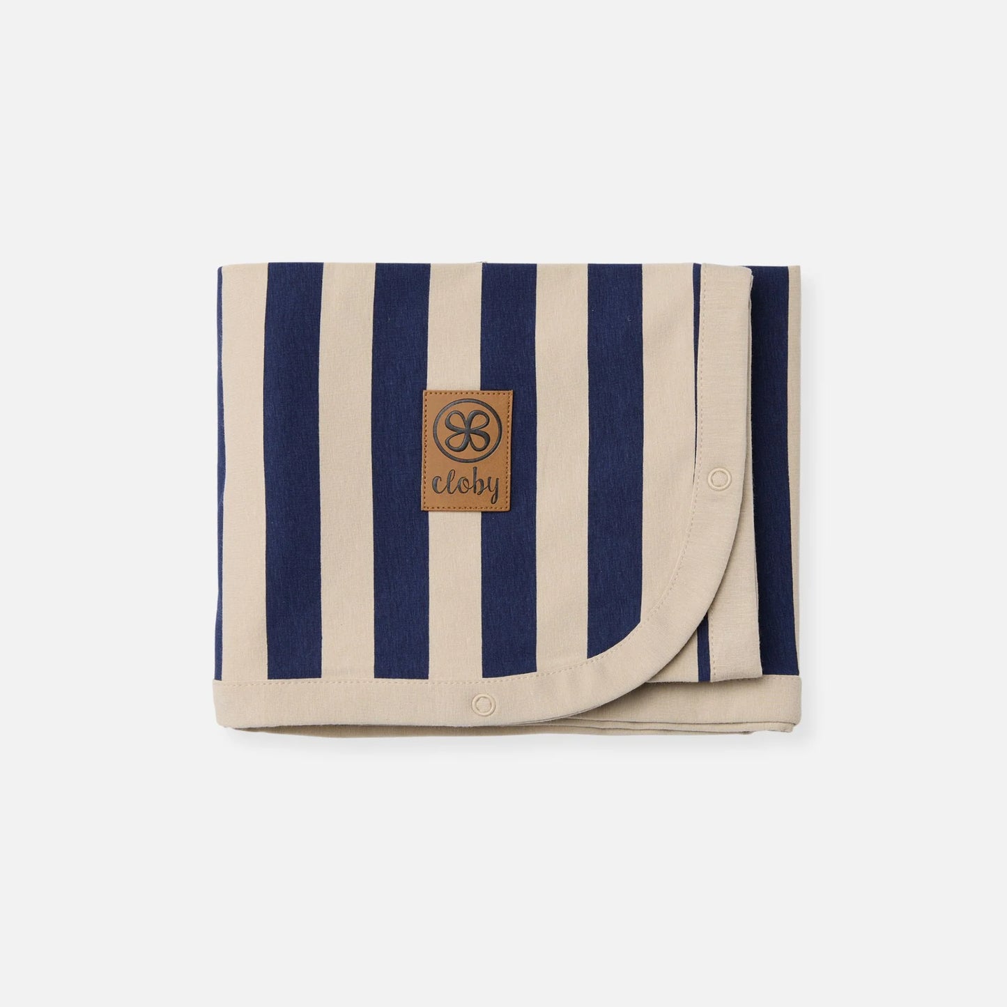 Cloby UV Decke Navy Sandy Stripe UPF 50+ Sonnenschutz Baby | einfachschoen
