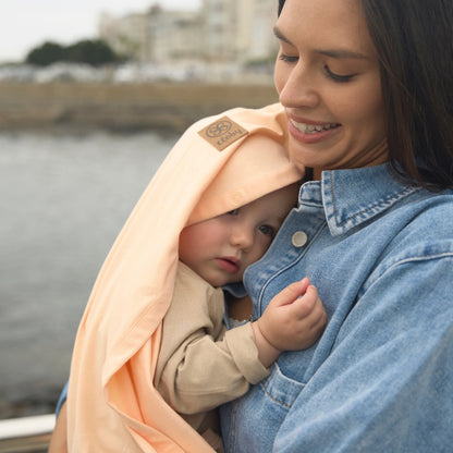 Cloby UV Decke pfirsich Peachy Summer UPF 50+ Sonnenschutzdecke