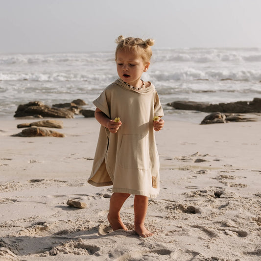 Cloby UV Poncho sand Sandy Beach Detailansicht