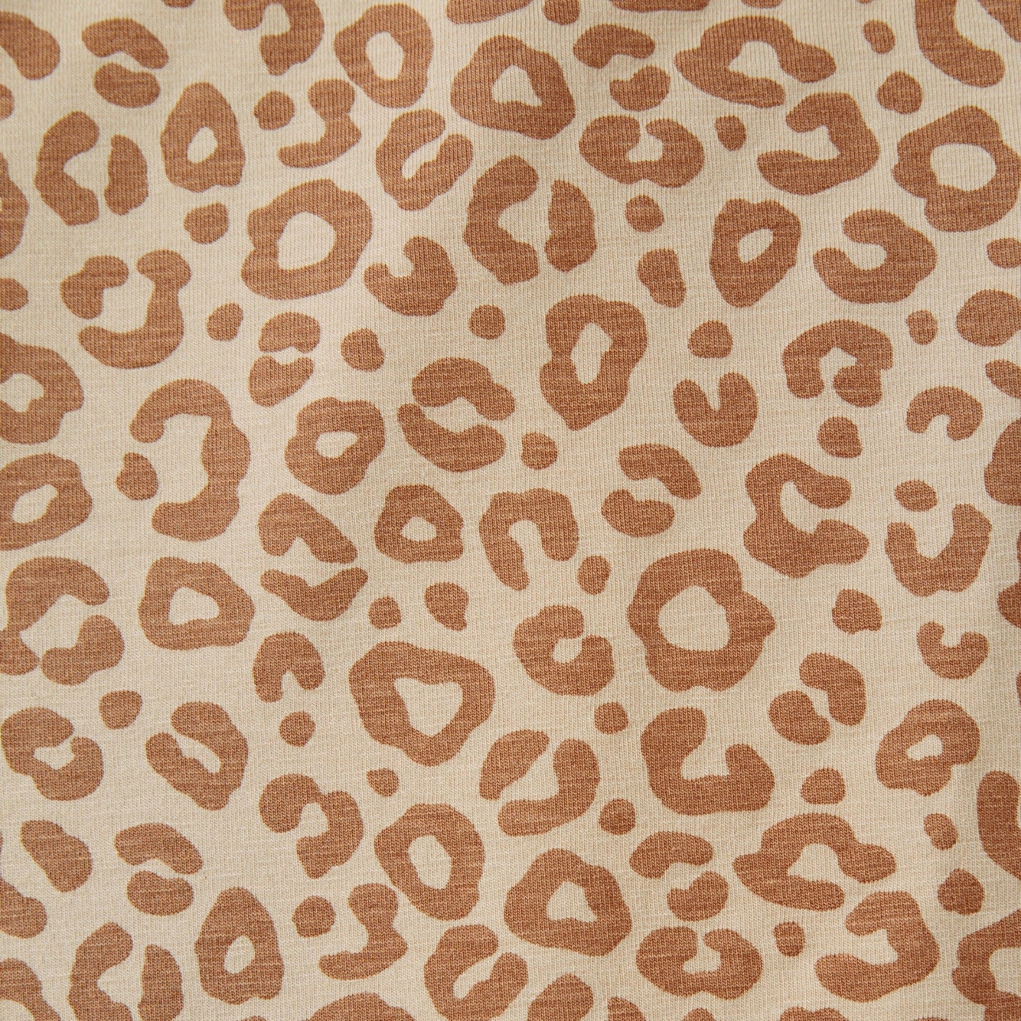 Cloby UV Schutz Poncho UPF 50+ Leopard Brown von der Seite