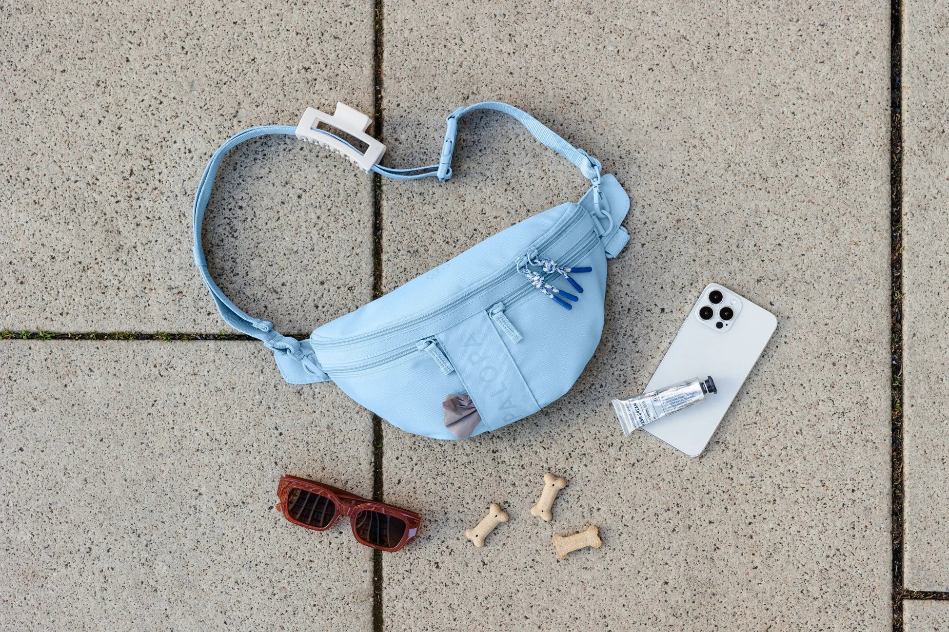 Palopa Leckerlibeutel - Emma Hellblau