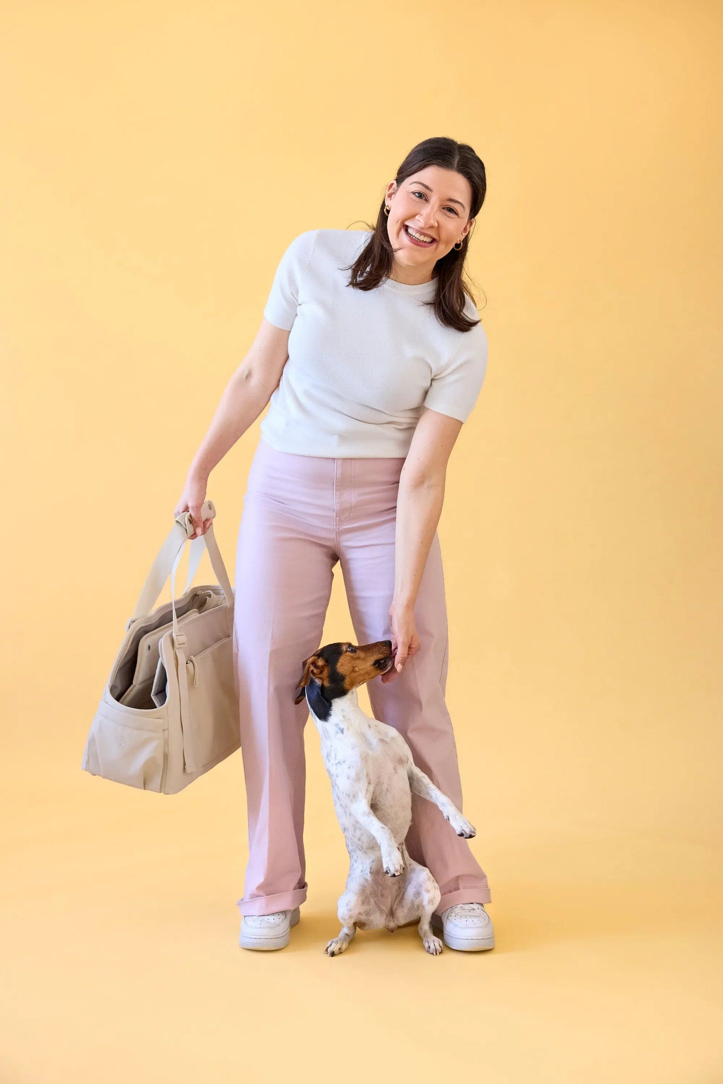 Palopa Hundetasche - Weda Creme