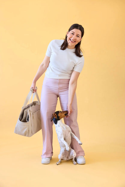 Palopa Hundetasche - Weda Creme